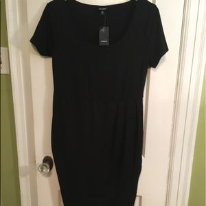Torrid black tulip jersey dress size00